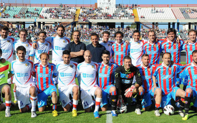 ROSSAZZURRI DEL PRESENTE E DEL PASSATO IN CAMPO PER LA LEGA IBISCUS